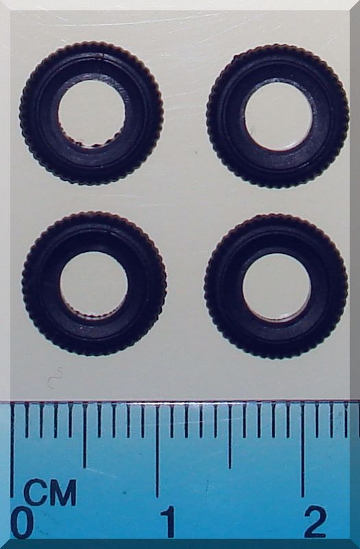 Atlas HO Slot Car Racing Chassis Tires Part C127