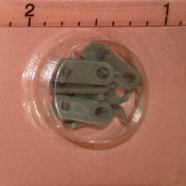 Atlas HO Slot Car Racing Slimline Chassis Front Guide Pins Part C129 Atlas HO Slot Car Racing Slimline Chassis Front Guide Pins Part C129