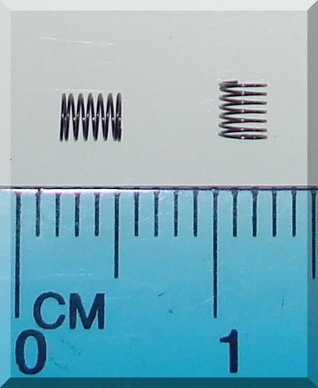 ATLAS HO SCALE SLOT CAR RACING CHASSIS PARTS C132 PICK UP SHOE SPRINGS
