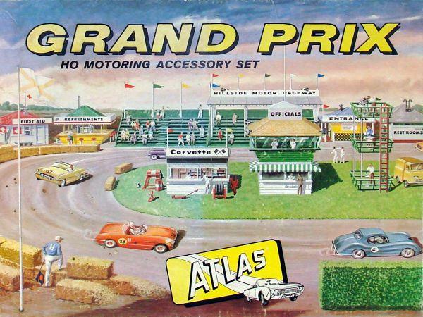 Atlas Slot Car Racing Grand Prix HO Motoring Accessory Set 1400-595