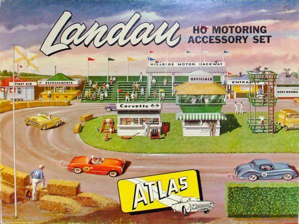 Atlas Slot Car Racing Landau HO Motoring Accessory Set 1401-595