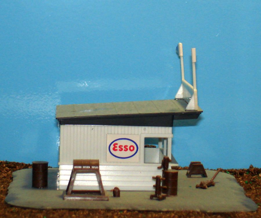 1408 Atlas HO Slot Car Racing Track Layout Pit Stop Structure Right