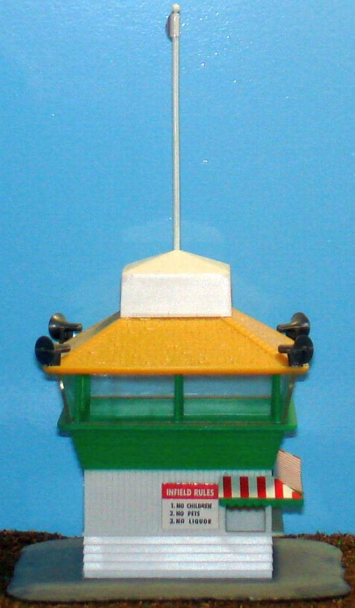 1409 Atlas HO Slot Car Racing Track Layout Officials Stand Structure Right