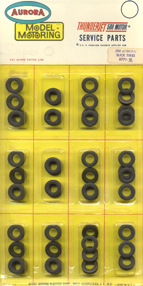 Super Model Motoring Slot Car Racing Parts Slick Tires