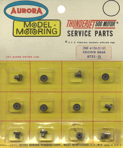 Super Model Motoring Slot Car Racing Parts 15T Crown Gears