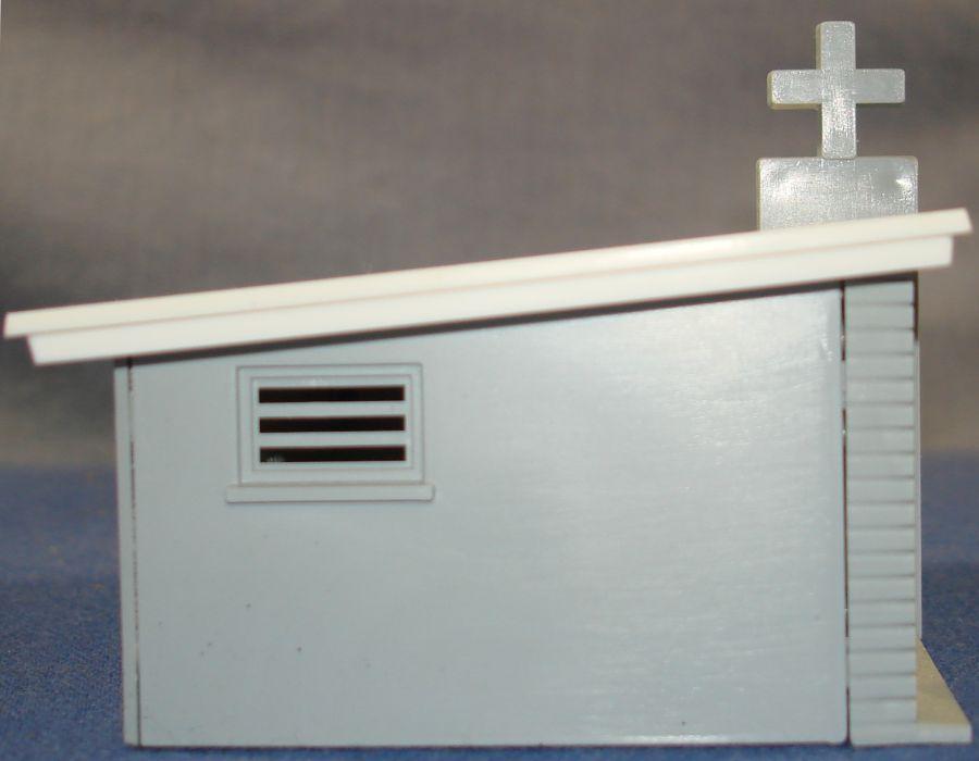 2677 Plasticville HO Slot Car Racing Track Layout First Aid Station Structure