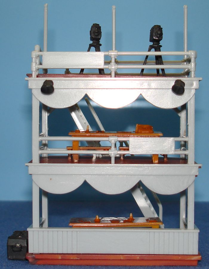 2776 Plasticville HO Slot Car Racing Track Layout Judges Stand Structure 2776 Plasticville HO Slot Car Racing Track Layout Judges Stand Structure