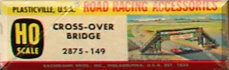 Judges Stand Bachmann Plasticville HO Scale Slot Car Racing Track Layout Plastic Model Cross Over Bridge Kit